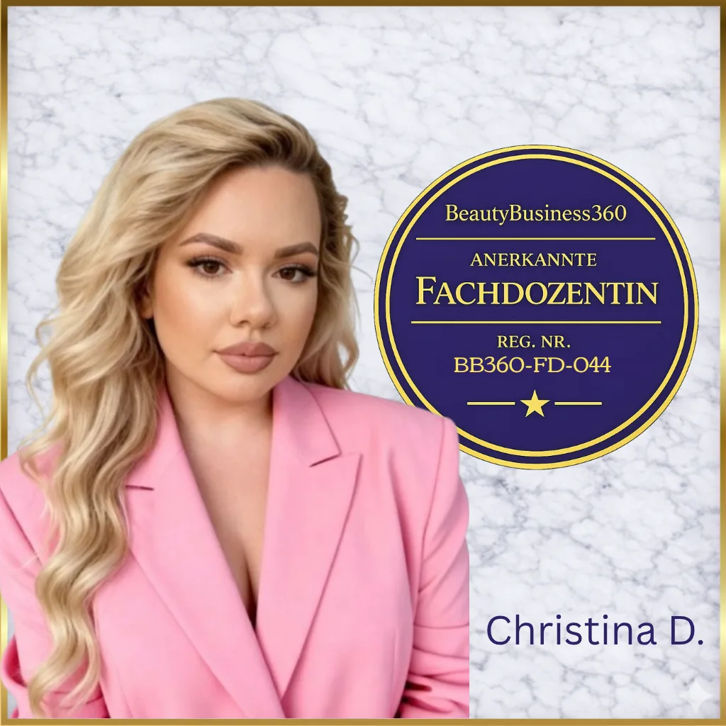 Christina Dentsa – Zertifizierte Beauty-Dozentin
